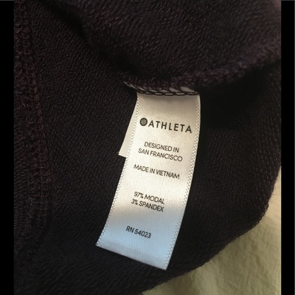 Athleta Twist Front Coaster Cropped Sweatshirt ?. - Picture 13 of 16